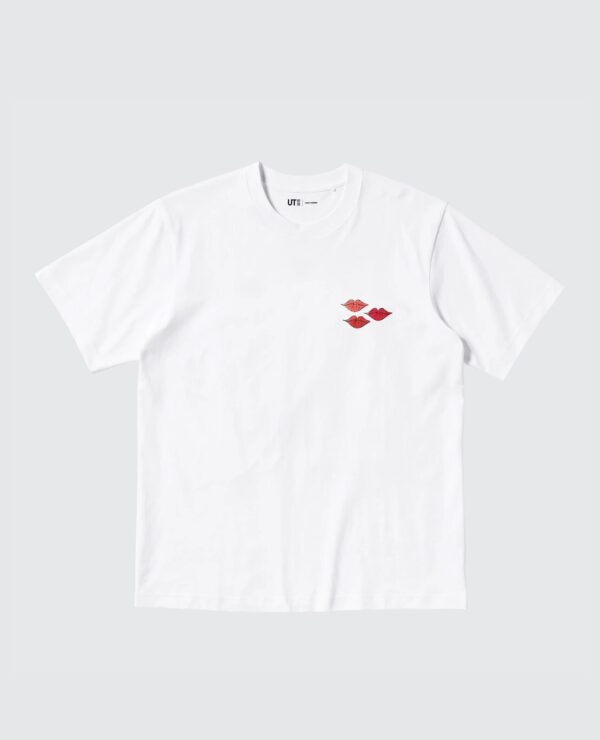 Pullover KAWS x Uniqlo Warhol UT Graphic White