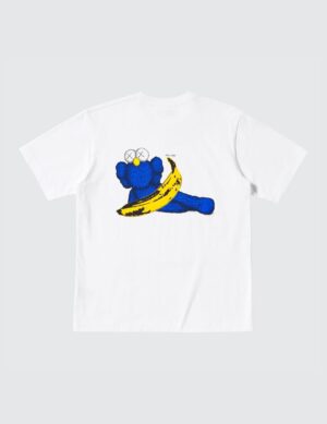 Pullover KAWS x Uniqlo Warhol UT Graphic White