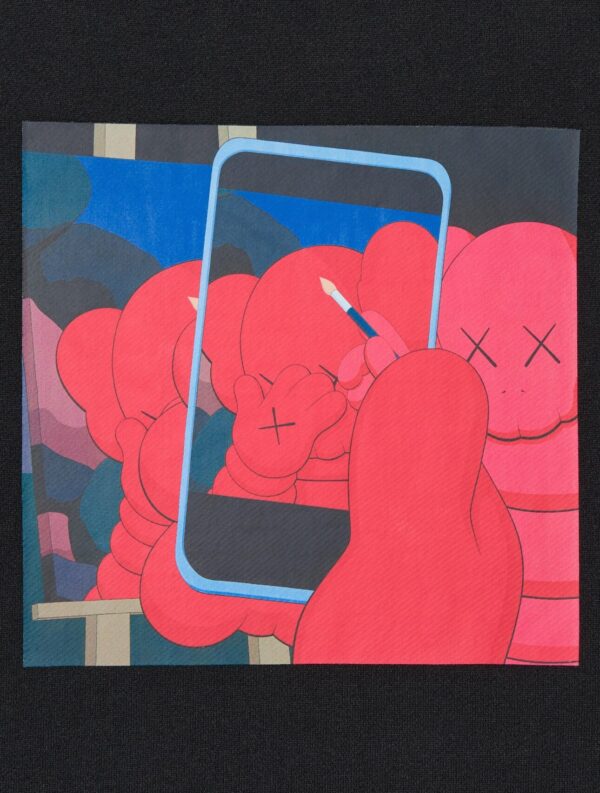 Sweatshirt KAWS x Uniqlo Warhol Graphic Black