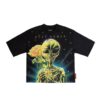 POST HUMAN SOFT TOUCH WASHED CROPPED TEE