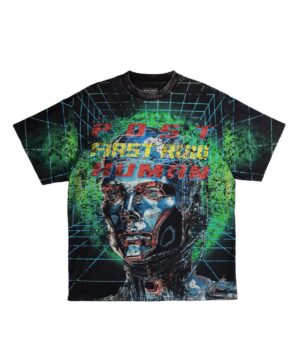 POST HUMAN MATRIX WASHED TEE