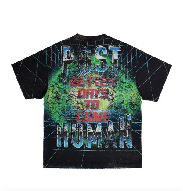 POST HUMAN MATRIX WASHED TEE