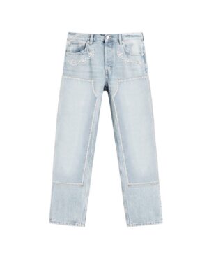 Belfort Straight Leg Denim - Light Blue