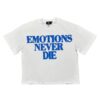 Blue ‘End’ Rhinestone Tee Mix Emotiom